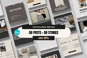 Life Coach Social Media Template, a Social Media Template by Moscovita Studio (Thumbnail 1 of 39)