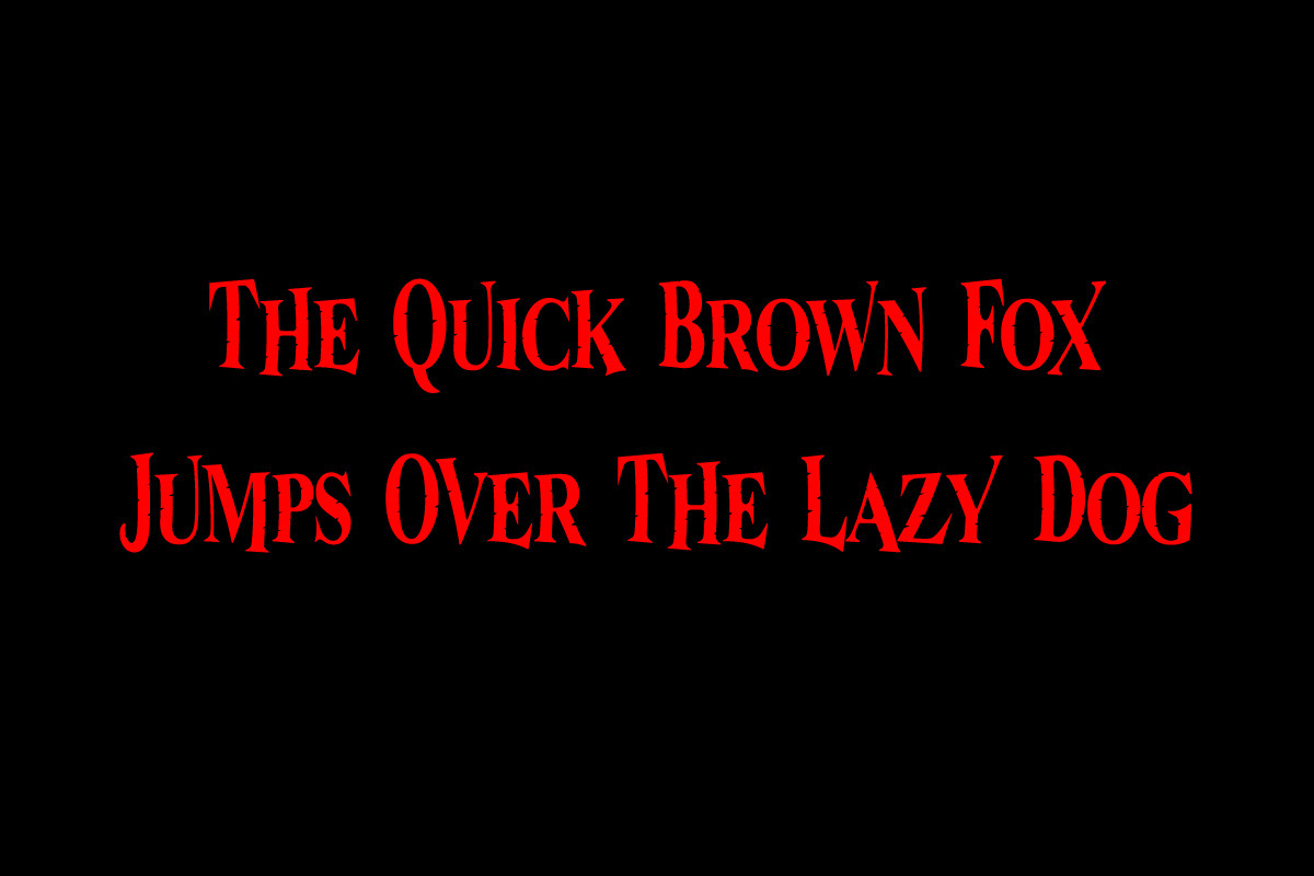 Zomelya Halloween Horror Display, a Font by IHDSTD (Photo 3 of 9)