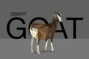 Farm Animals Pack in Low Poly Style, an Illustration by Volkan Aydemir (Thumbnail 5 of 12)