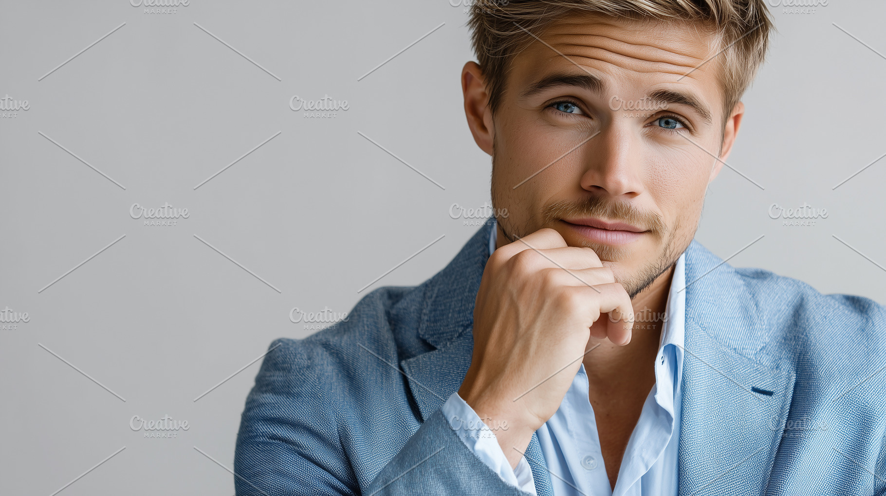Confident handsome young businessman, a Business Photo by MistyDay