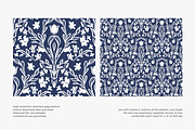 hand drawn folk floral pattern, a Pattern Graphic by Pink Studio Art (Thumbnail 3 of 4)