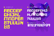 Fiexus - Tech Display Font, a Sans Serif Font by Dhabee (Thumbnail 4 of 9)