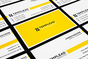 Corporate Business Card CM107, a Business Card Template by annozio (Thumbnail 4 of 4)