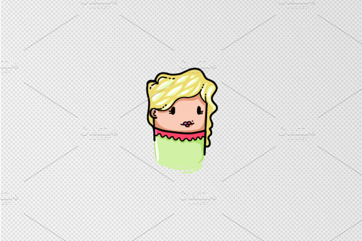 20 x Hand-Made Avatar Set, a Person Illustration by Beatriz Gascón (Photo 3 of 3)