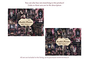 Haunted Mansion Junk Journal Pages, a Person Illustration by GlamArtZhanna (Thumbnail 2 of 10)