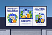 Insurance Illustration Art Set, a Healthcare Illustration by Prosymbols (Thumbnail 4 of 9)