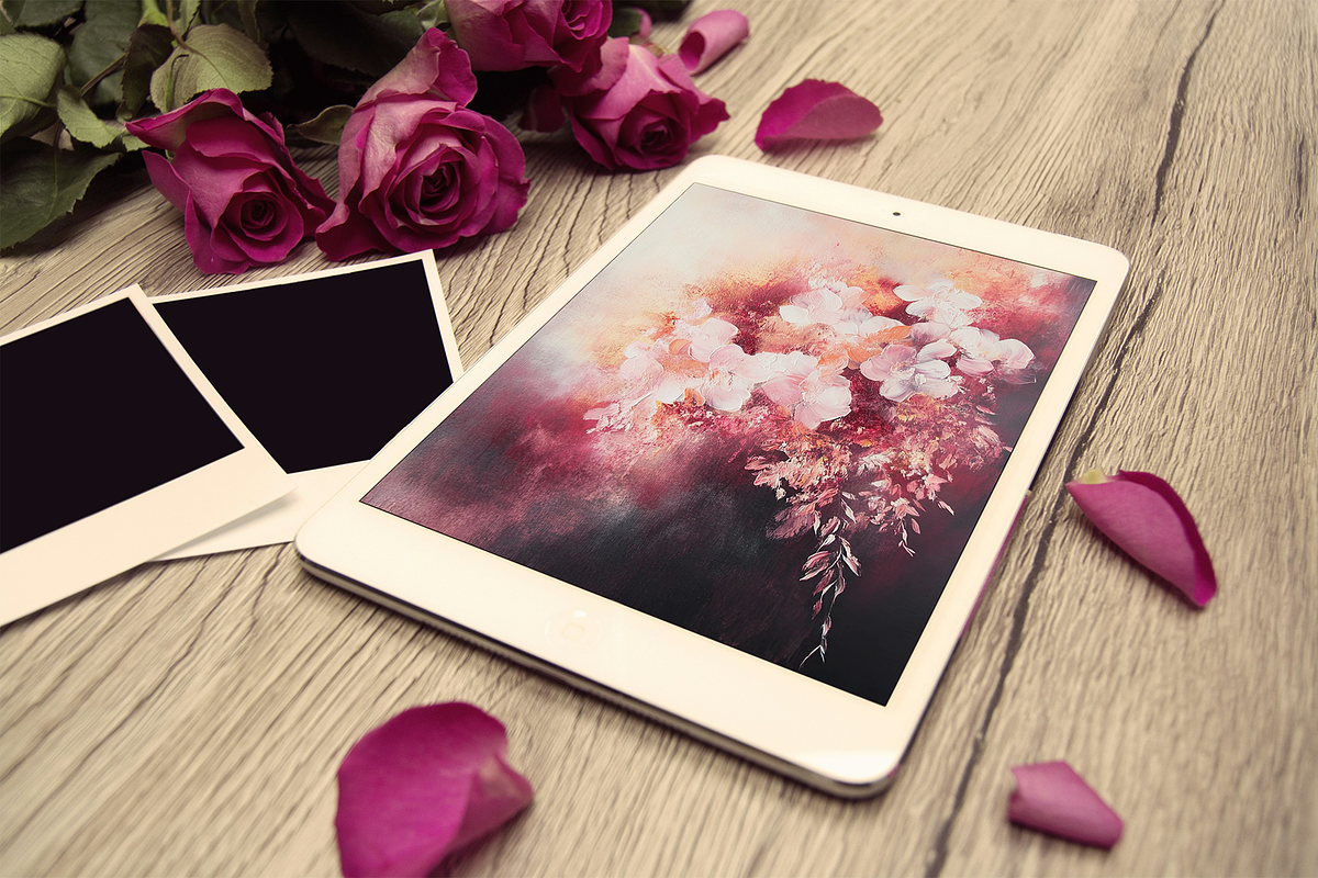 Aesthetic floral textures, a Decorative Illustration by pictures for you (Photo 32 of 46)