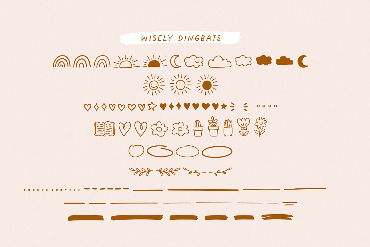 Wisely | Handwritten Font Trio, a Script Font by Point and Poem (Photo 8 of 14)