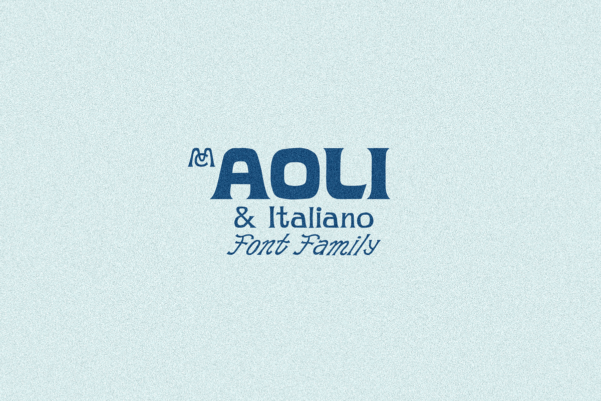MC Aoli and Italiano, a Font by McLetters (Photo 1 of 9)