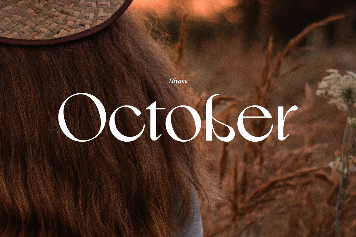 Lilyane - A Lovely Font, a Serif Font by StudioinBry (Photo 2 of 12)