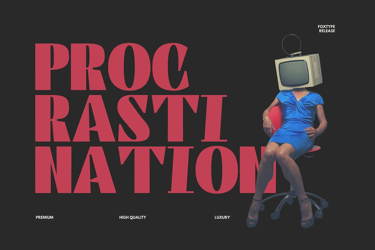 Crossfire Branding Typeface, a Serif Font by Foxtype (Photo 3 of 7)