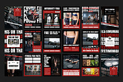 Fitness Red Template, a Social Media Template by Kalubuak (Thumbnail 5 of 10)