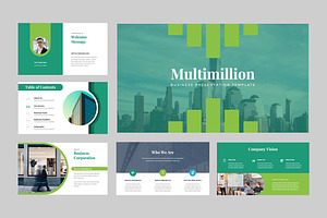 Multimillion Google Slide Template