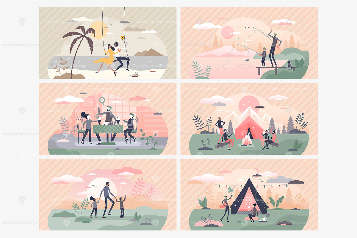 18 Holidays And Travel V3 Concepts, a Food Illustration by VectorMine (Photo 4 of 8)