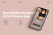 Hermes Fitness Mobile App UI Kit, an UI Kit Template by Creative Perspective (Thumbnail 4 of 6)