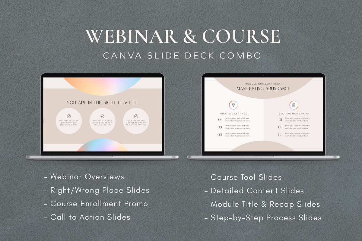 Mystical Webinar & Course Slide Deck, a Presentation Template by Studio Soluna (Photo 4 of 13)