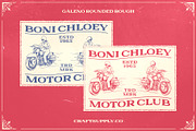Galeno Rounded Rough, a Serif Font by Craft Supply Co. (Thumbnail 3 of 8)