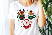 Christmas Mugs Png, an Illustration by Canvas Craft (Thumbnail 3 of 6)