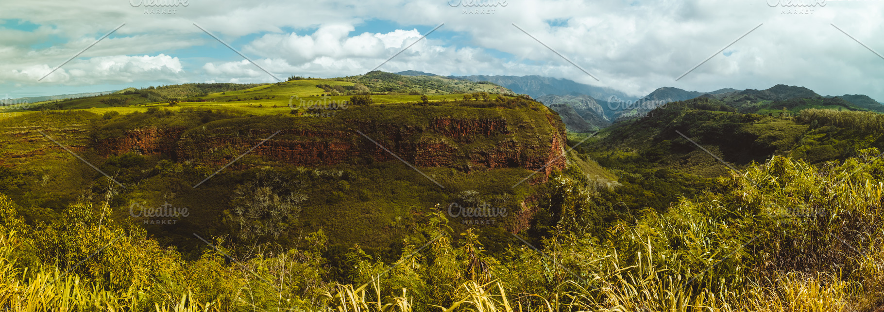 Spectacular green canyon view in stock photo containing us and beautiful, a Nature Photo by mikelju's point of view