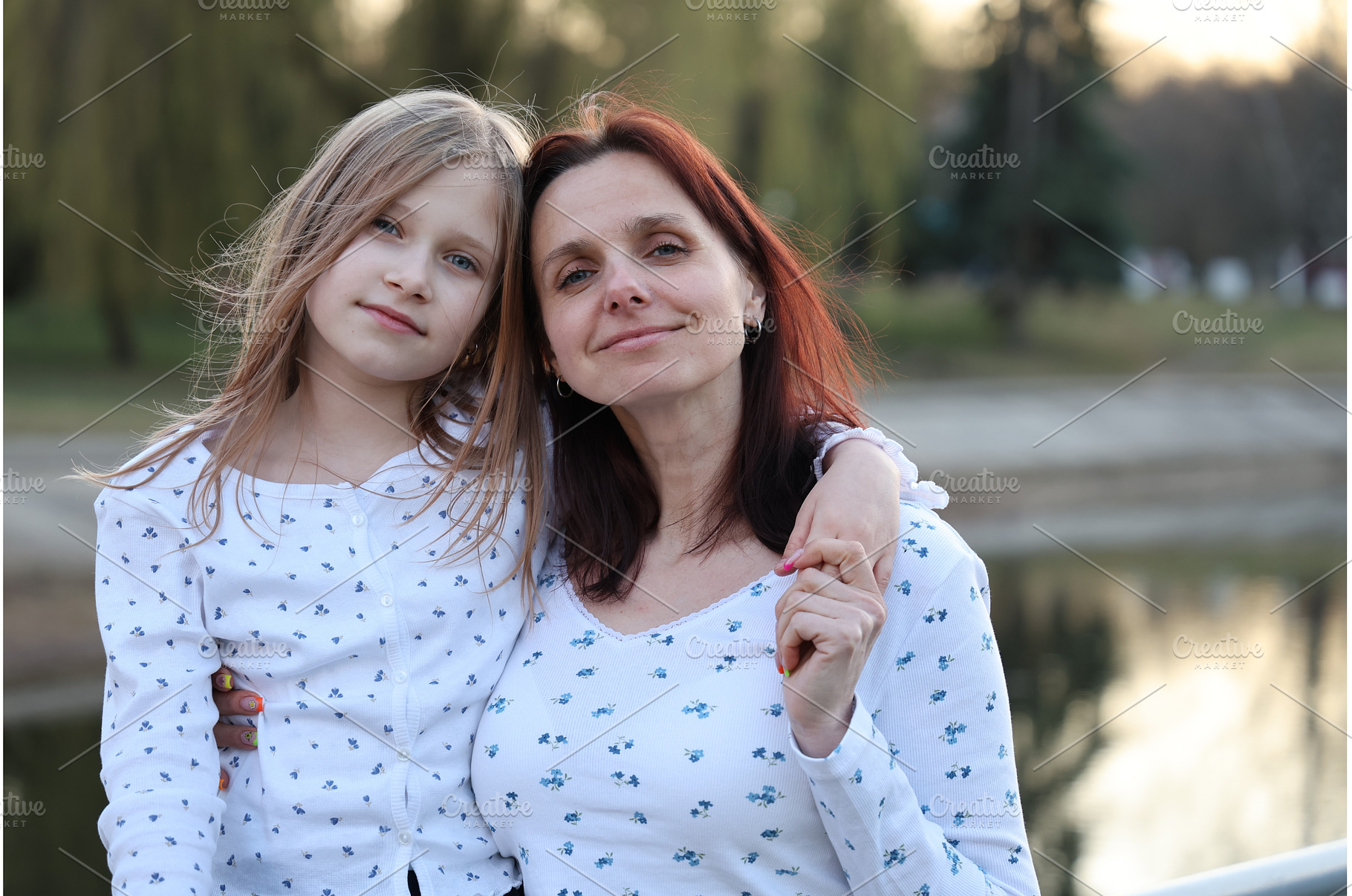 A brunette mother with her 9-year, a Person Photo by Nenahliadava Design