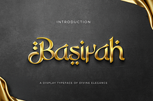 Basirah Elegant Arabic Font