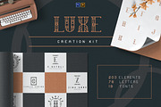 Luxe Creation Kit ($19 Limited), a Branding & Logo Template by VP Fonts (Thumbnail 1 of 13)