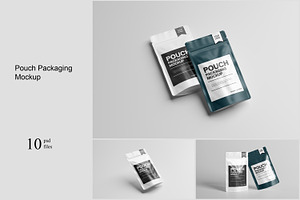 High Quality Pouch Packaging mockup