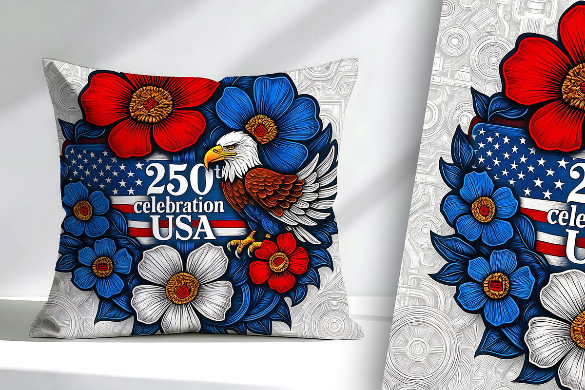250th Celebration Textured Print, an Animal Illustration by Sharon Schwalbe (Photo 2 of 4)