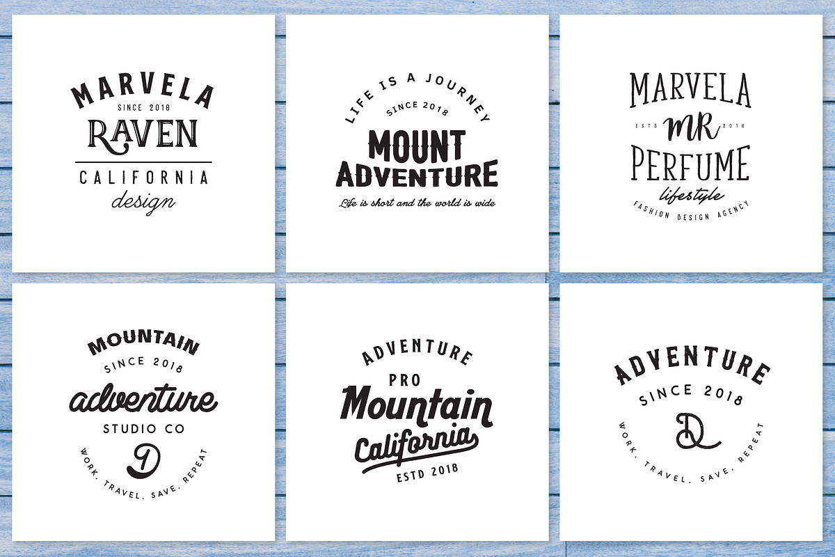 Vintage Badges and Logos Bundle V02, a Branding & Logo Template by XpertgraphicD (Photo 6 of 14)