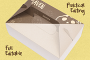 Kraft Paper Box Mockup Set, a Packaging Mockup by Mocktopia (Thumbnail 5 of 9)