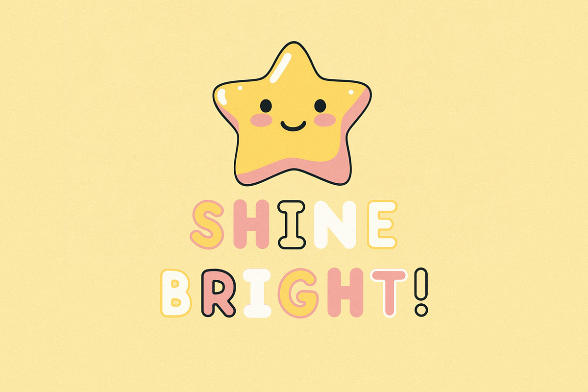 Choco Mochi | Cute Playful font, a Handwritten Font by AnMark (Photo 8 of 9)