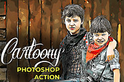 Cartoony Photoshop Action, an Action Add-On by KnightWipers (Thumbnail 1 of 6)