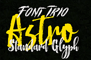 FontTrio, a Script Font by jorse (Thumbnail 1 of 4)