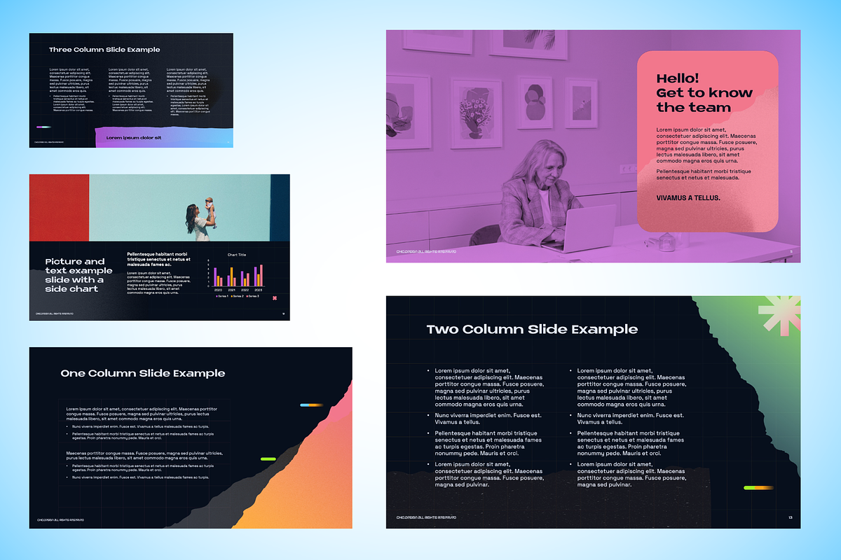 Eclectic Google Slides Template, a Presentation Template by chio.design - Khalay Chio (Photo 4 of 8)
