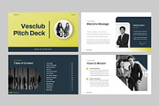 VESCLUB Business Pitchdeck PPT, a Presentation Template by rgbryand (Thumbnail 2 of 9)