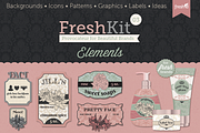 FreshKit03 Provocateur Elements, an Illustration by Fresh ID (Thumbnail 1 of 5)