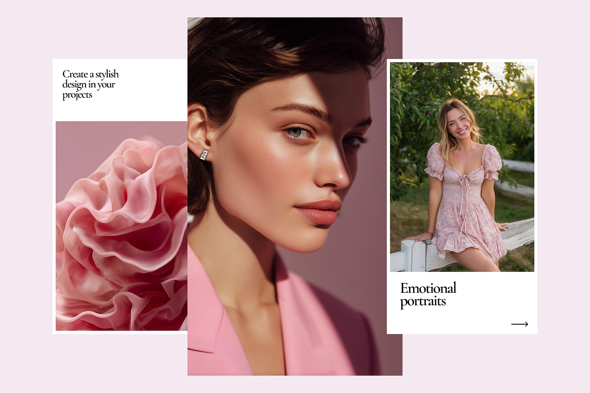 165 Pink Fashion Stock Images, a Beauty & Fashion Photo by Welovegraphics (Photo 5 of 10)