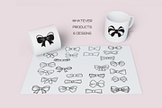 Bow Doodles - Dingbats Font, a Symbol Font by WADLEN (Thumbnail 6 of 7)