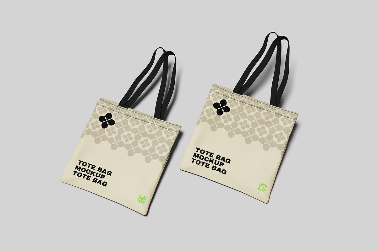 Tote Bag Mockup Tote Bag, an Advertising Mockup by AnasStudio (Photo 3 of 5)
