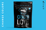 Metallic Gummy Pouch Bag Mockup PSD, a Packaging Mockup by LESZ Design (Thumbnail 2 of 4)