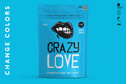 Gummy Pouch Mockup Matte Stand-Up, a Packaging Mockup by LESZ Design (Thumbnail 2 of 5)