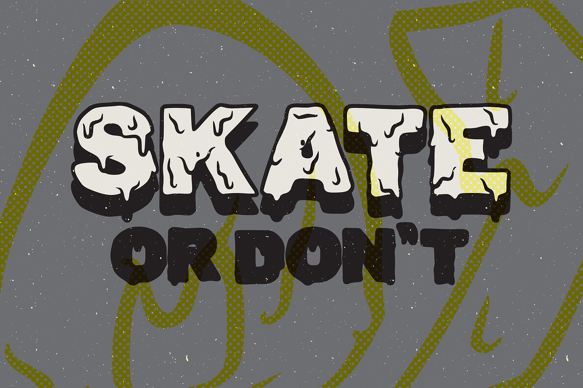 Toxic Font, a Sans Serif Font by Joshua Swain (Photo 8 of 9)