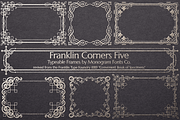 MFC Franklin Corners Five, a Symbol Font by Monogram Fonts Co. (Thumbnail 1 of 7)