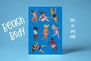 Beach body, a Person Illustration by land art (Thumbnail 5 of 6)