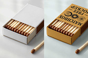 Matchbox Mockup, a Packaging Mockup by GraphicWave (Thumbnail 2 of 3)