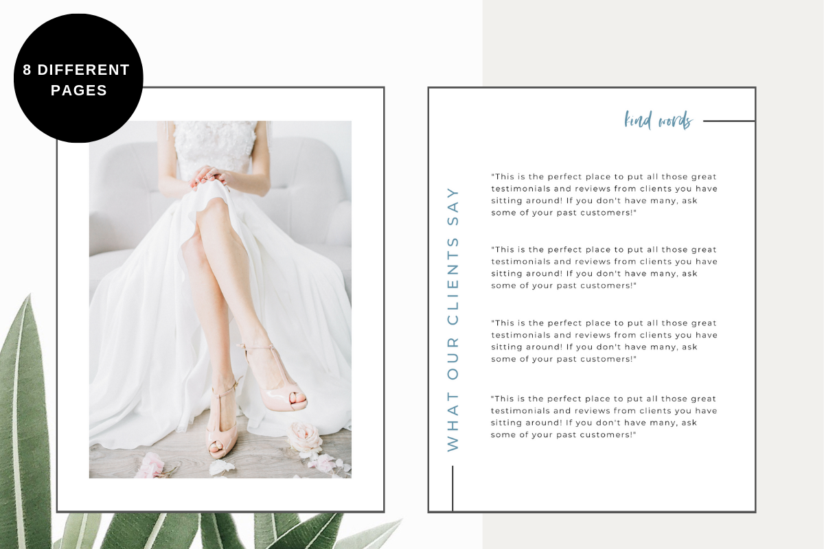 Photography Pricing Guide - CANVA, a Presentation Template by Just Like White Creative (Photo 4 of 5)
