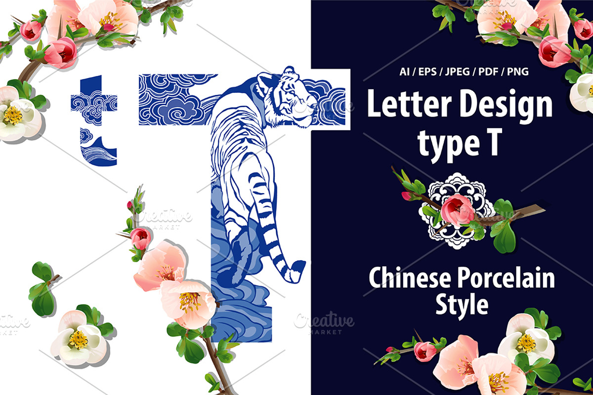 Alphabet design in Oriental style, a Symbol Font by PonDeArt (Photo 1 of 2)