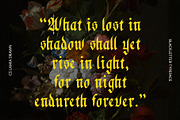 CS Lamia Drawn, a Blackletter Font by Craft Supply Co. (Thumbnail 4 of 8)