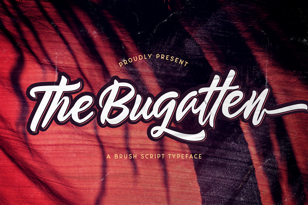 The Bugatten - Bold Script Font, a Script Font by StringLabs (Photo 1 of 12)