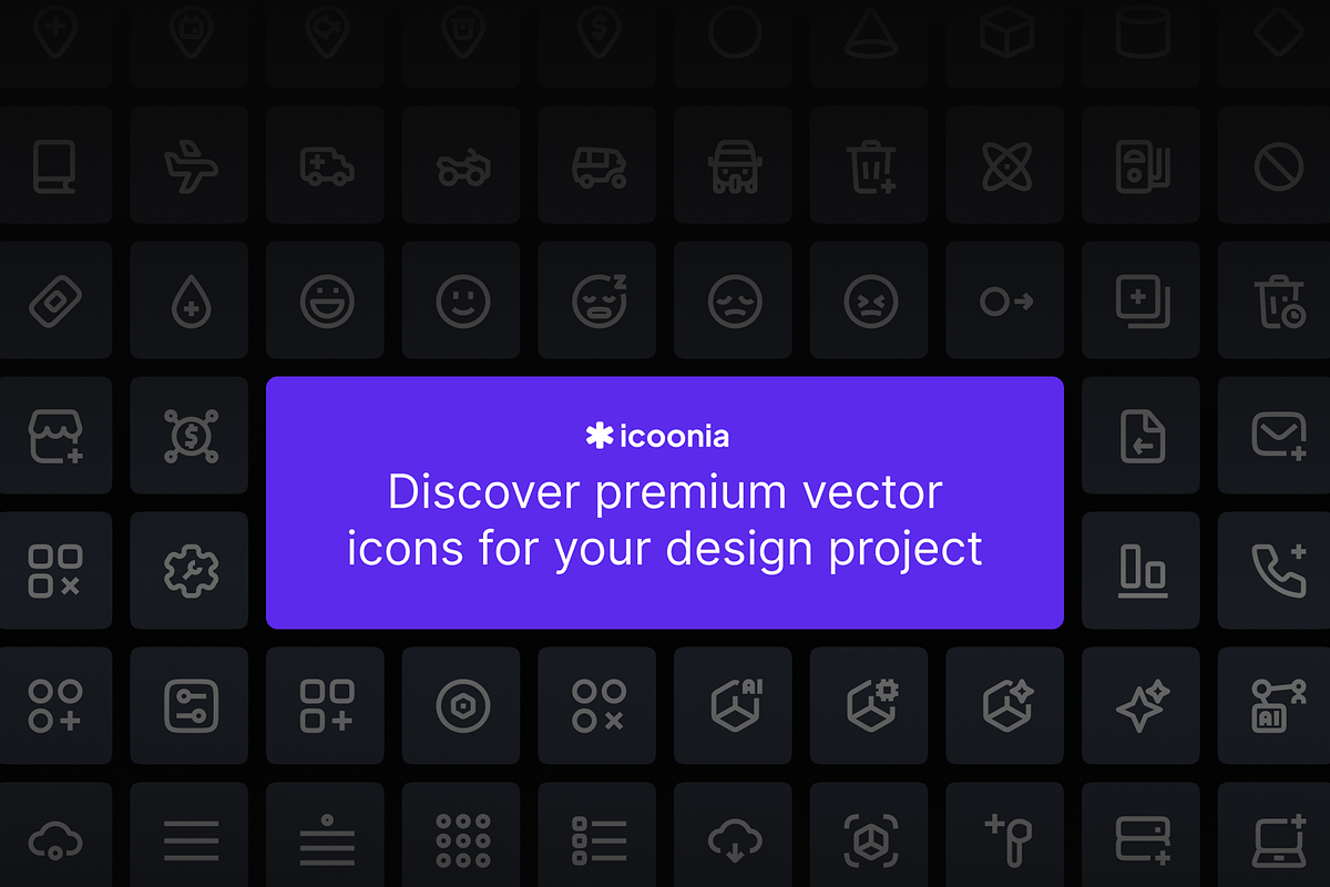 Icoonia - 2.700+ Vector Icon | Line, an Outline Icon by Kawalan Studio (Photo 2 of 8)